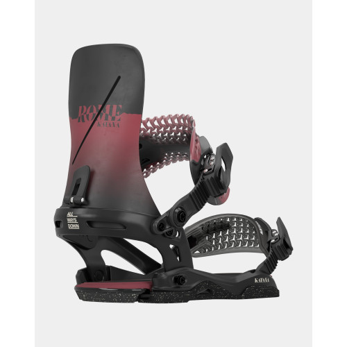 Кріплення Rome KATANA WMN BLACK/BURGUNDY 25