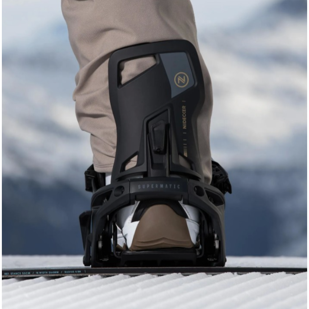 NIDECKER ナイデッカー Supermatic sizeM Black Кріплення Nidecker Supermatic Black 25