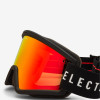 Маска Electric HEX MATTE BLACK  RED CHROME