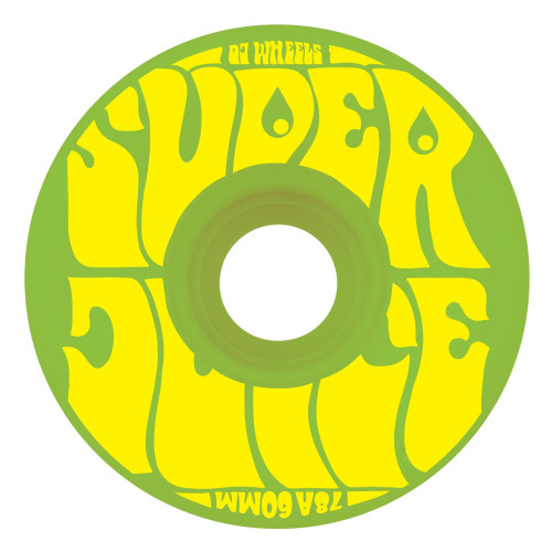 Колеса скейт OJ Wheels 60mm Super Juice Green 78a