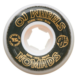 Колеса скейт OJ Wheels 53mm Elite White Nomads 95a