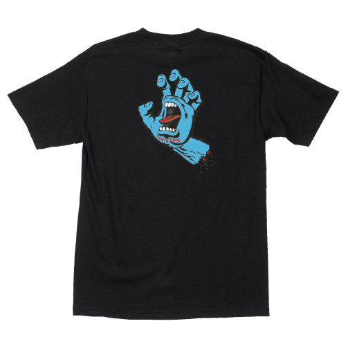 Футболка Santa Cruz Screaming Hand S/S Heavyweight T-Shirt Black