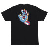 Футболка Santa Cruz Screaming Scratched Hand S/S Heavyweight T-Shirt Black