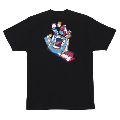 Футболка Santa Cruz Screaming Scratched Hand S/S Heavyweight T-Shirt Black