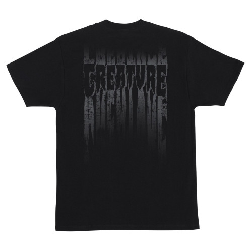 Футболка Creature Tattered S/S Heavyweight T-Shirt Black