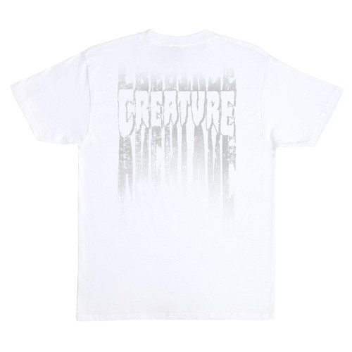 Футболка Creature Tattered S/S Heavyweight T-Shirt White