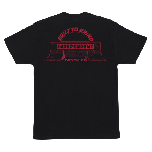 Футболка Independent Bar-rier S/S Heavyweight T-Shirt Black