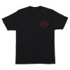Футболка Independent Bar-rier S/S Heavyweight T-Shirt Black