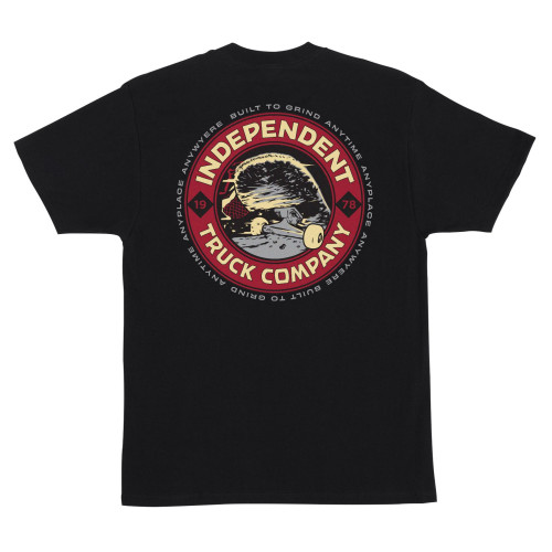 Футболка Independent ITC Smith S/S Heavyweight T-Shirt Black