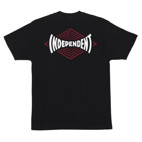 Футболка Independent Vertigo Span S/S Heavyweight T-Shirt Black