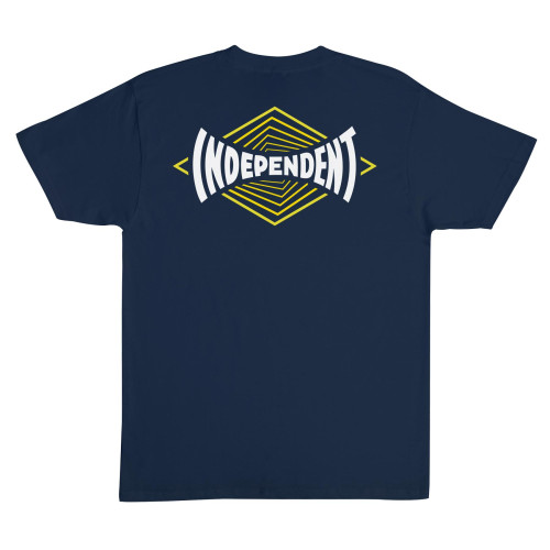 Футболка Independent Vertigo Span S/S Heavyweight T-Shirt Navy