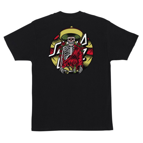 Футболка Santa Cruz Guzman Dining Dot S/S Heavyweight T-Shirt Black