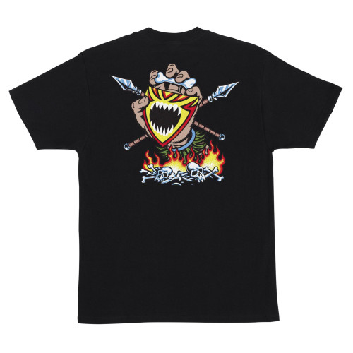Футболка Santa Cruz Salba Screaming Witch Doctor S/S Heavyweight T-Shirt Black