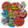 Стікерпак Santa Cruz Pack of 10 Assorted Sticker Assorted Color