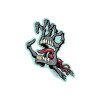 Стікер Santa Cruz Bone Hand Clear Mylar Sticker Grey 10/12см