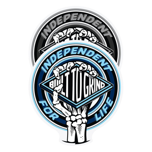 Стікер Independent For Life Clutch Clear Mylar Sticker Assorted Color 8/10см