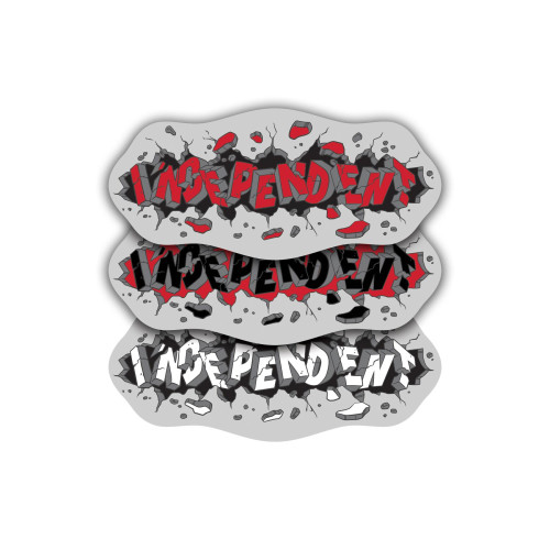 Стікер Independent Outbreak Clear Mylar Sticker Assorted Color