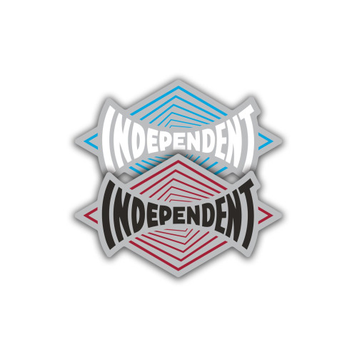 Стікер Independent Vertigo Span Clear Mylar Sticker Assorted Color