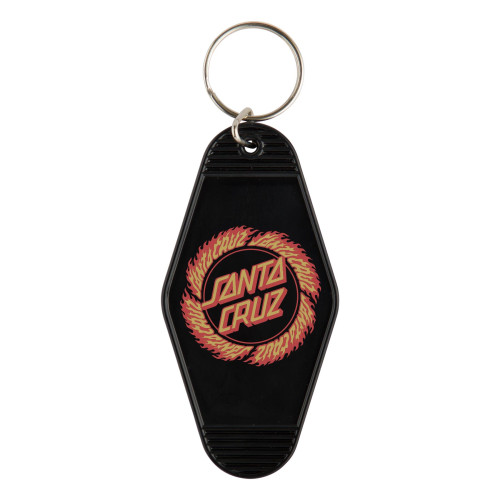 Брелок Flamed Ring Dot Key Chain Black
