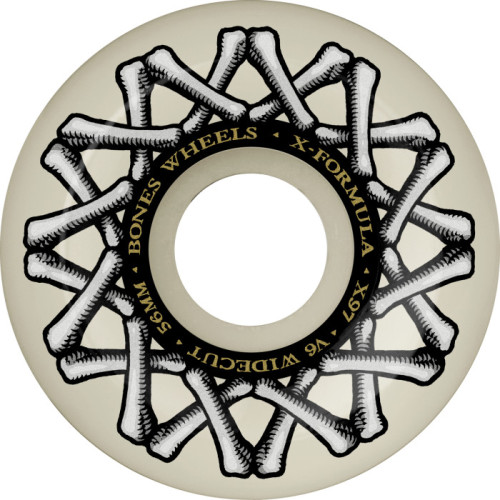 Колеса скейт BONES WHEELS X-Formula Skateboard Wheels XF WIDECUT 56 V6 X-FORMULA 97A 4PK