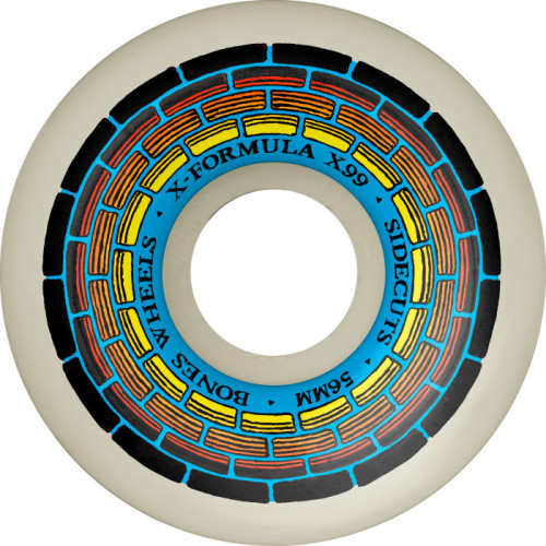 Колеса скейт BONES WHEELS X-Formula Skateboard Wheels Wishing Well 56mm V5 Sidecuts 99A 4PK