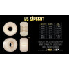 Колеса скейт BONES WHEELS X-Formula Skateboard Wheels Wishing Well 56mm V5 Sidecuts 99A 4PK