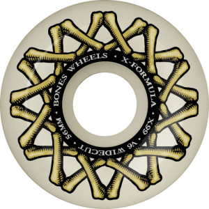 Колеса скейт BONES WHEELS X-Formula Skateboard Wheels XF WIDECUT 56 V6 X-FORMULA 99A 4PK