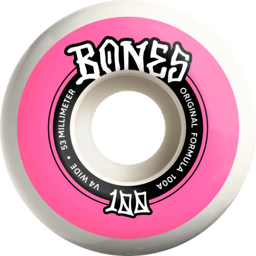 Колеса скейт BONES WHEELS OG Formula WIDE 100'S 53 V4 100A