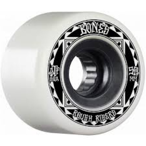 Колеса скейт BONES WHEELS ATF Rough Rider ETERNAL FLAME 59MM 80A WHITE