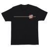 Футболка Santa Cruz Other Dot S/S Heavyweight T-Shirt Black w/Burgundy