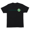 Футболка Santa Cruz Other Dot S/S Heavyweight T-Shirt Black w/Key Lime