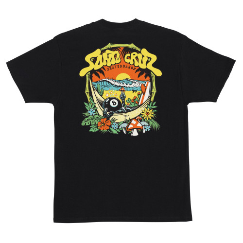 Футболка Santa Cruz Winkowski 8Baller Trip S/S Heavyweight T-Shirt Black
