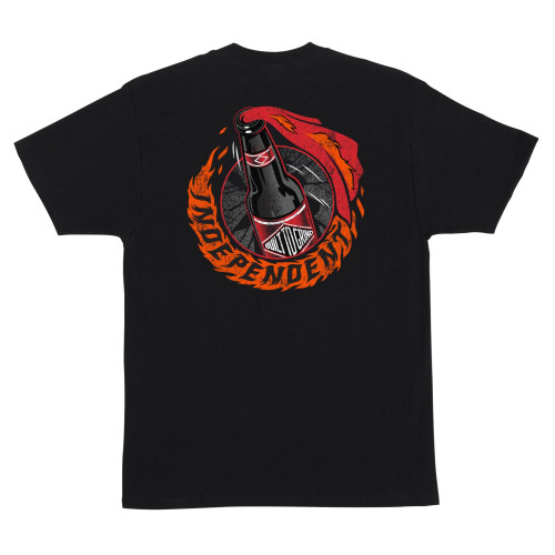 Футболка Independent Fire Starter S/S Heavyweight T-Shirt Black