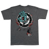 Футболка Santa Cruz Roskopp Screaming Target S/S Heavyweight T-Shirt Dk Hthr