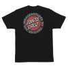 Футболка Santa Cruz Splatter MFG Dot S/S Heavyweight T-Shirt Black