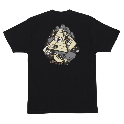 Футболка Santa Cruz Knibbs Invasion Hand S/S Heavyweight T-Shirt Black