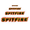Стікер Spitfire FLAMES SCRIPT STICKERS