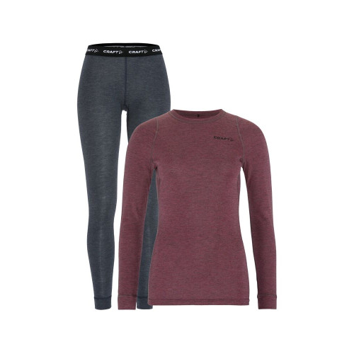 Комплект термобілизни Wool Merino Set W Rouge Melange