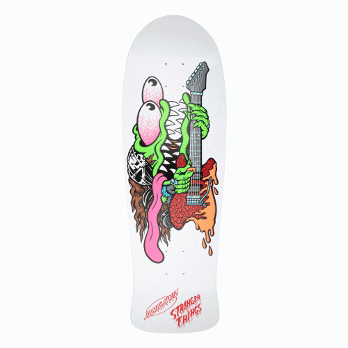 Скейтборд дека Santa Cruz Stranger Things Meek Slasher Eddie Reveal 10,1in x 31,13in