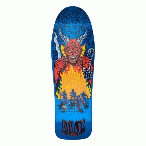 Скейтборд дека Santa Cruz Stranger Things Knox Hellfire Pit 10,07in x 31,275in