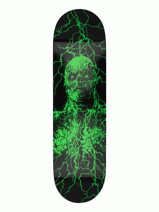 Скейтборд дека Santa Cruz Stranger Things Vecna 8,5in x 32,2in