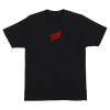Футболка Santa Cruz Stranger Things Screaming Lights S/S Heavyweight T-Shirt Black