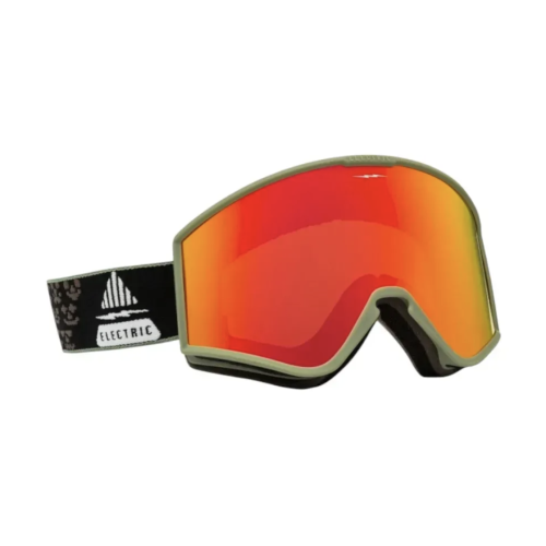 Маска Electric EK1 DRAMA MOSS BLACK RED CHROME+BL ROSE