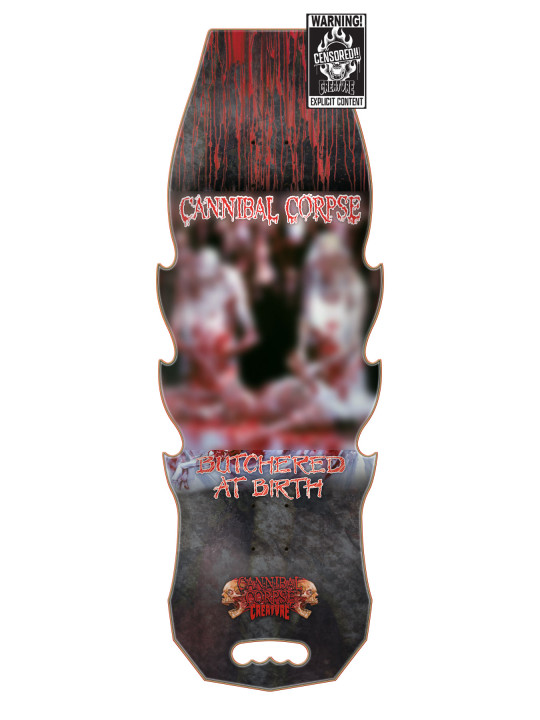 Скейтборд дека Creature Cannibal Corpse Explicit 10,56in x 31in SP26