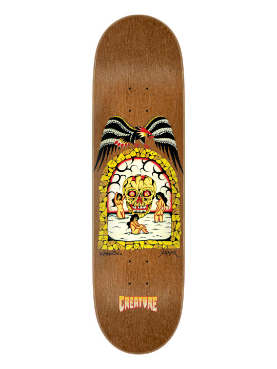 Скейтборд дека Creature Russell Flash Pro Stumps 8,60in x 31,95in SP26