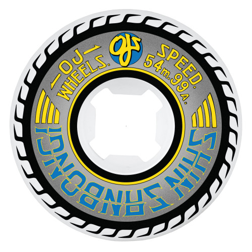 Колеса скейт OJ Wheels 54mm Shin Sanbongi Mini Combos White 99a