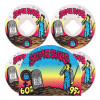 Колеса скейт Slime Balls 60mm Death of Dull Vomits White 95a