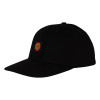 Кепкa Santa Cruz Label Snapback Structured Hat Black