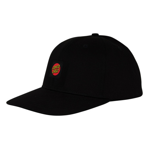 Кепкa Santa Cruz Label Snapback Structured Hat Black