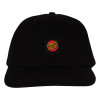 Кепкa Santa Cruz Label Snapback Structured Hat Black